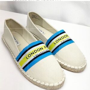 London Fog Flat Espadrilles
